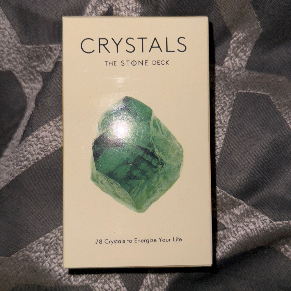 Crystal The Stone Deck of Cards - 78 Crystal Types in the Deck - Picture 1 of 4